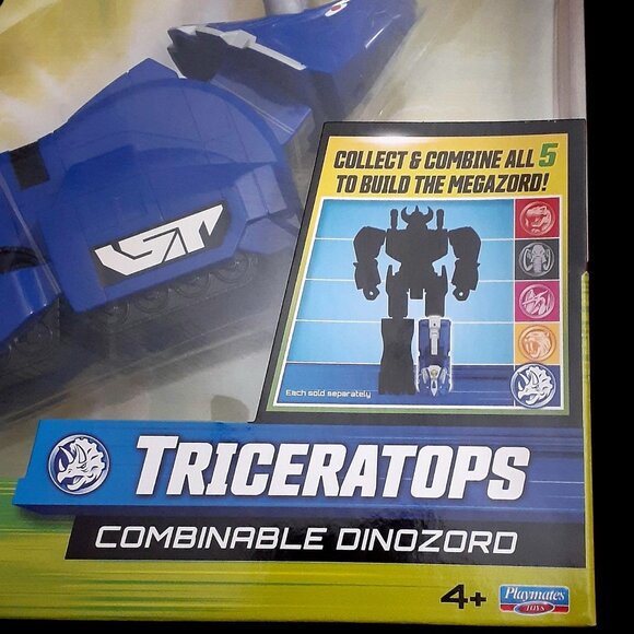 NEW! Mighty Morphin Power Rangers: Re-Ignition - Triceratops Combinable Dinozord - Picture 3 of 6